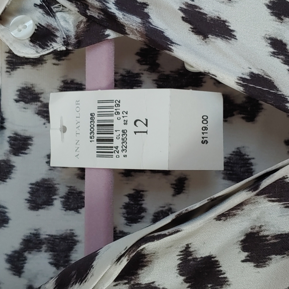 100% Silk. Ann Taylor blouse